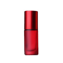 Load image into Gallery viewer, 5ml Portable Frosted Colorful Essential Oil Perfume Thick Glass Roller Vial Travel Refillable Rollerball Bottle
