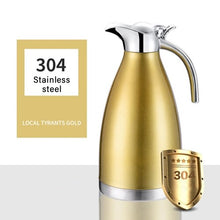 Load image into Gallery viewer, 1.5L/2L Portable Insulation Kettle 304 Stainless Steel Large Capacity Household Thermal Coffee Tea Insulation Pot Heat Kettle
