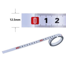 Load image into Gallery viewer, Stainless Steel Miter Track Tape Measure Self Adhesive Metric Scale Ruler Rust-Proof Durable and Wear-Resistan Ruler 1-5m
