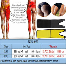 Load image into Gallery viewer, 1Pair Slimming Leg Belt Burn Cellulite Wraps Legs Lose Thigh Slimmer Men Women Gym Sports Neoprene Body Legs Shapers
