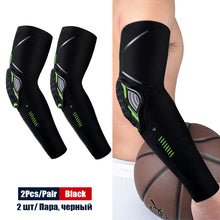 Load image into Gallery viewer, 1Pair Fitness Anti-Collision Leg Pads Brace Elastic Knee Cover for Outdoor Sports Riding Basketball Protective Gear Men Women
