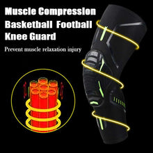 Load image into Gallery viewer, 1Pair Fitness Anti-Collision Leg Pads Brace Elastic Knee Cover for Outdoor Sports Riding Basketball Protective Gear Men Women
