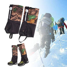 Load image into Gallery viewer, 1 Pair Snake Gaiters Outdoor Camouflage Snake Gaiter Hiking Shoes Waterproof Wear-resistant Protection Leg Guard Boot Comfor
