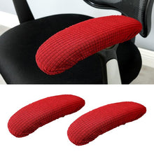 Load image into Gallery viewer, 1 Pair Chair Armrest Cover Slipcover Office Computer Chair Arm Covers Dustproof Stretchable Computer Slipcovers Cushion Protecto
