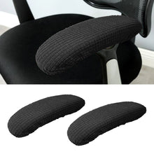 Load image into Gallery viewer, 1 Pair Chair Armrest Cover Slipcover Office Computer Chair Arm Covers Dustproof Stretchable Computer Slipcovers Cushion Protecto
