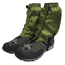 Load image into Gallery viewer, 1 Pair Waterproof Outdoor Hiking Walking Climbing Hunting Snow Legging Gaiters Ski Gaiters Shoes Cover Anti-fall Cloth Cover
