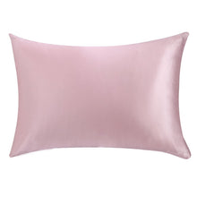 Load image into Gallery viewer, 1 Pair Mulberry Silk Pillowcase with Hidden Zipper Nature Pillow Case for Healthy Standard Queen King
