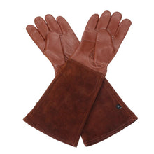 Load image into Gallery viewer, 1 Pair Heavy Duty Gardening Rose Pruning Gauntlet Gloves Thorn Proof Long Sleeve Work Welding Garden Gloves
