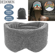 Load image into Gallery viewer, 1 PC Sleep Mask Comfortable Breathable Sleeping Eye Mask Adjustable Eyeshade Blinder Blindfold Eye Patch Best Night Companion
