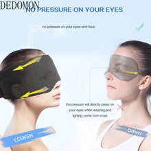 Load image into Gallery viewer, 1 PC Sleep Mask Comfortable Breathable Sleeping Eye Mask Adjustable Eyeshade Blinder Blindfold Eye Patch Best Night Companion
