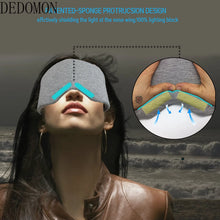Load image into Gallery viewer, 1 PC Sleep Mask Comfortable Breathable Sleeping Eye Mask Adjustable Eyeshade Blinder Blindfold Eye Patch Best Night Companion
