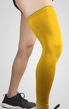 Load image into Gallery viewer, 1 PCS Lengthen Compression Leg Warmers Basketball Football Cycling Socks Knee Calf Sleeves UV Sun Leg Warmers Men Women
