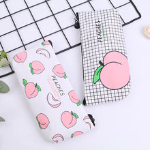 Load image into Gallery viewer, Pencil Case School Stationary Receive Black Tools Makeup Pouch Cosmetics Case
