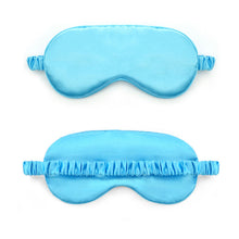 Load image into Gallery viewer, Imitated Silk Sleep Eye Mask Portable Travel Eyepatch Nap Eye Patch Rest Blindfold Eye Cover Sleeping Mask Night Eyeshade
