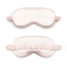 Load image into Gallery viewer, Imitated Silk Sleep Eye Mask Portable Travel Eyepatch Nap Eye Patch Rest Blindfold Eye Cover Sleeping Mask Night Eyeshade
