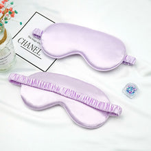 Load image into Gallery viewer, Imitated Silk Sleep Eye Mask Portable Travel Eyepatch Nap Eye Patch Rest Blindfold Eye Cover Sleeping Mask Night Eyeshade
