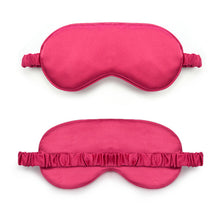 Load image into Gallery viewer, Imitated Silk Sleep Eye Mask Portable Travel Eyepatch Nap Eye Patch Rest Blindfold Eye Cover Sleeping Mask Night Eyeshade
