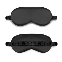 Load image into Gallery viewer, Imitated Silk Sleep Eye Mask Portable Travel Eyepatch Nap Eye Patch Rest Blindfold Eye Cover Sleeping Mask Night Eyeshade
