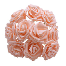 Load image into Gallery viewer, 10/20/30 Heads 8CM New Artificial PE Foam Rose Flowers Bride Bouquet Home Flower Wedding Decorations Scrapbooking DIY Flower
