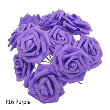 Load image into Gallery viewer, 10/20/30 Heads 8CM New Artificial PE Foam Rose Flowers Bride Bouquet Home Flower Wedding Decorations Scrapbooking DIY Flower
