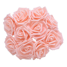 Load image into Gallery viewer, 10/20/30 Heads 8CM New Artificial PE Foam Rose Flowers Bride Bouquet Home Flower Wedding Decorations Scrapbooking DIY Flower
