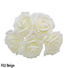 Load image into Gallery viewer, 10/20/30 Heads 8CM New Artificial PE Foam Rose Flowers Bride Bouquet Home Flower Wedding Decorations Scrapbooking DIY Flower
