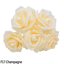 Load image into Gallery viewer, 10/20/30 Heads 8CM New Artificial PE Foam Rose Flowers Bride Bouquet Home Flower Wedding Decorations Scrapbooking DIY Flower
