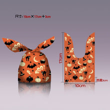 Load image into Gallery viewer, 30/50pcs Halloween Candy Bags Pumpkin Bat Biscuit Gift Bag Trick or Treat Kids Favors Supplies Halloween Decoration for Home
