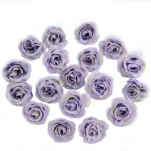 Load image into Gallery viewer, 10/50/100pcs 2.5cm Mini Silk Artificial Rose Flower Heads For Wedding Party Home Decoration DIY Accessories Fake Flowers Craft

