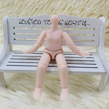 Load image into Gallery viewer, 10.5cm Dolls Body 14 Movable Jointed for 1/12 BJD Doll Toy Nude Body Accessories for 13CM Doll

