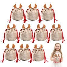 Load image into Gallery viewer, 10 Pcs Pumpkin Gift Bags Little Hallowee Gift Bags With Drawstring Thanksgiving Pumpkin Candy Bags For Gift Goodies Candy Snacks
