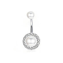 Load image into Gallery viewer, 10 Style  Belly Button Rings for Women Men Stainless Steel Navel Rings CZ Body Piercing Jewery 14G
