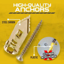 Load image into Gallery viewer, Screws 10 pcs Self Drilling Anchors Screws Drywall Anchor Self Tapping Screws Easy Application
