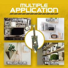 Load image into Gallery viewer, Screws 10 pcs Self Drilling Anchors Screws Drywall Anchor Self Tapping Screws Easy Application
