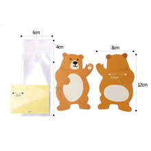 Load image into Gallery viewer, 10pcs/lot Animal Cute Gift Bags Candy Bags Baby Shower Birthday Party Cookie Bags Bear Candy Box Greeting Cards Popular Rabbit
