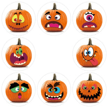 Load image into Gallery viewer, 300-500pcsHalloween Pumpkin Ghost Round Handmade Packaging Sealing Label Sticker DIY Halloween Gift Stickers Halloween Decor
