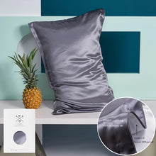 Load image into Gallery viewer, Pure silk pillowcase real silk pillowcase natural silk pillowcase mulberry silk pillow case silk pillowcase
