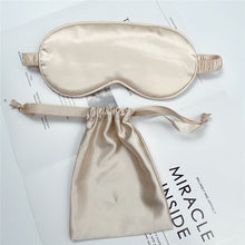 Load image into Gallery viewer, Pure Silk Double-Side Shading EyeShade Sleeping Eye Mask Cover Eyepatch Blindfolds Eyeshade Health Sleep Shield Light
