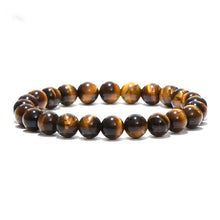 Load image into Gallery viewer, Real Natural Tiger Eyes Brazalete Men Women Strand 4/6/8/10/12/14mm Stone Brazalete Hombre Jewelry Accessories Pulseras

