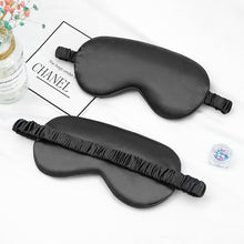 Load image into Gallery viewer, Silk Sleep Mask Porcelain Pattern Eyeshade Eye Cover Shading Blindfold Thicken Soft  Eye Mask Sleeping Travel Eyepatch
