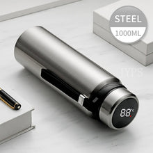 Load image into Gallery viewer, 1000ML Smart Thermos Bottle Keep Cold and Hot Bottle Temperature Display Intelligent Thermos for Water Tea Coffee Vacuum Flasks

