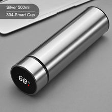 Load image into Gallery viewer, 1000ML Smart Thermos Bottle Keep Cold and Hot Bottle Temperature Display Intelligent Thermos for Water Tea Coffee Vacuum Flasks
