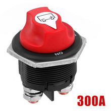 Load image into Gallery viewer, 100A Car Battery Rotary Disconnect Switch Safe Cut Off Isolator Power Disconnecter for Motorcycle Truck Marine Boat RV
