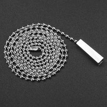 Load image into Gallery viewer, 100CM Chrome Light Pull Rope Switch Universal Chain Cord Controller For Showroom Bathroom Home Ceiling Fan Lamp Replacement Part
