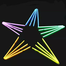 Load image into Gallery viewer, 100PCS Party Fluorescence Light Glow Sticks Necklaces Neon Bright Colorful Bracelets for Wedding Party Concert Festival Supplies
