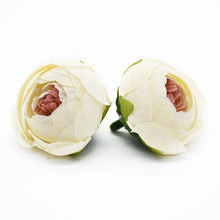 Load image into Gallery viewer, 100 Pieces tea buds rose Artificial flowers Wedding Home decoration accessories Diy Wrist flower Crafts Scrapbooking Photo props
