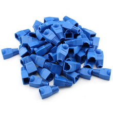 Load image into Gallery viewer, 100Pcs RJ45 CAT6 CAT5e Adapter Cap Ethernet Network Cable Connector Plugs Cover RJ45 Caps Cat5 CAT6 Protective Sleeve Wholesale
