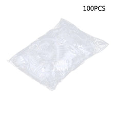 Load image into Gallery viewer, 100Pcs Thickened Disposable Plastic Waterproof Ear Protector Cover Cap Salon Hairdressing Dye Shield Earmuffs Shower Tool
