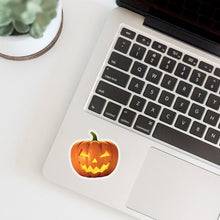Load image into Gallery viewer, 100pcs Halloween Pumpkin Stickers Laptop Bicycle Guitar Skateboard Sticker Kid DIY Graffiti Waterproof stickers
