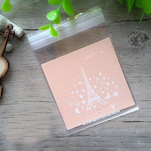 Load image into Gallery viewer, 100pcs/lot 7cm Clear Candy Bag Transparent Plastic Bag Cookie OPP Bag For Wedding Birthday Party Decor DIY Gift Packaging Pouch
